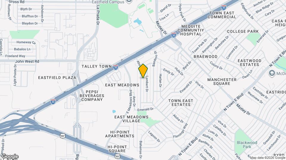 2928 Abston Dr Map and Location Details