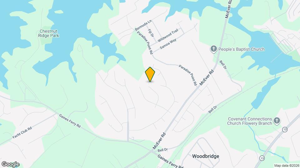 6440 Deep Woods Ct Map and Location Details