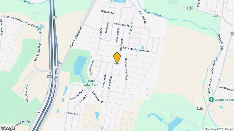 606 Lakemont Dr Mapa y Detalles de la Ubicación