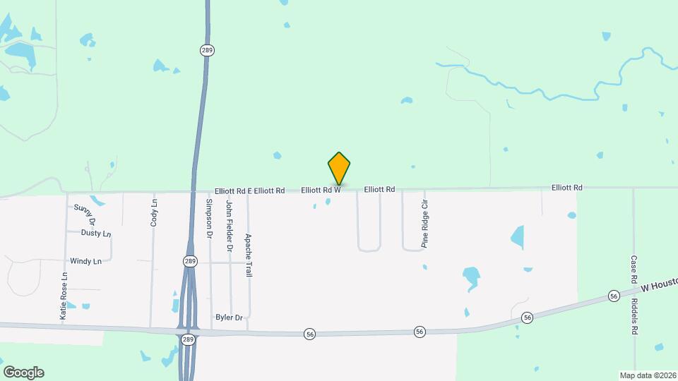 1636 Elliott Rd Map and Location Details