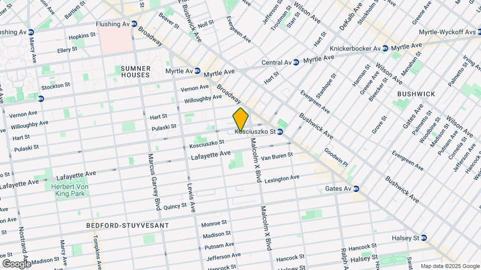 Brand New 3 Bed 2 Bath in Bed Stuy Townhouse! Map and Location Details