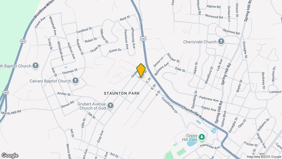 2312 Poplar St Map and Location Details