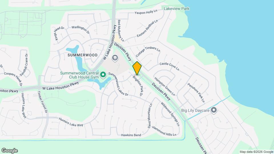 13806 Brighton Park Dr Mapa y Detalles de la Ubicación