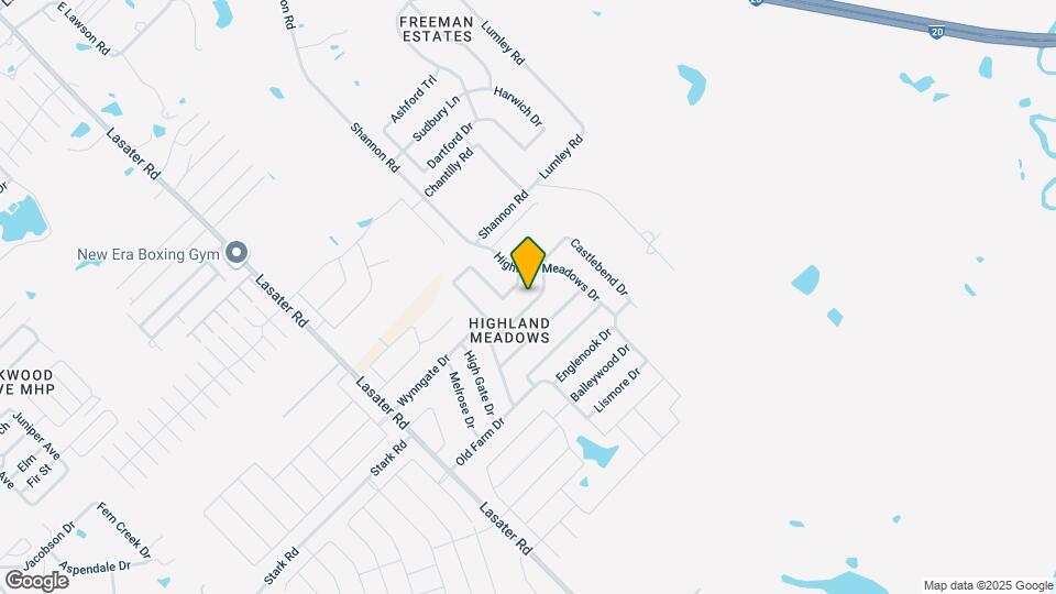 2907 Briarbrook Dr Map and Location Details