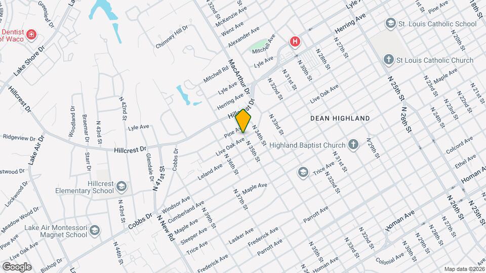 3501 Live Oak Ave Map and Location Details