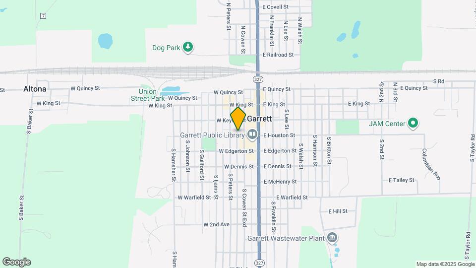 204 W Houston St Map and Location Details