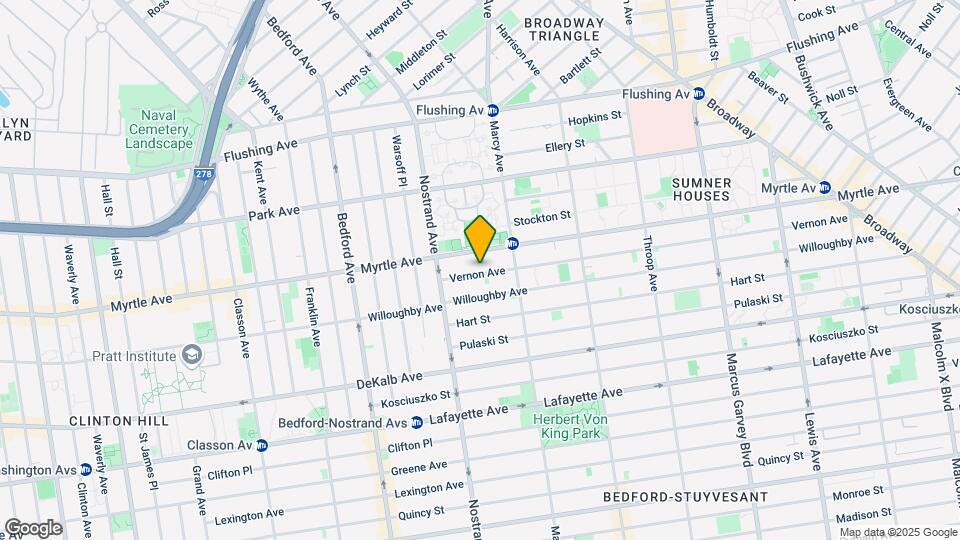 39 Vernon Ave, Unit #-2 Mapa y Detalles de la Ubicación