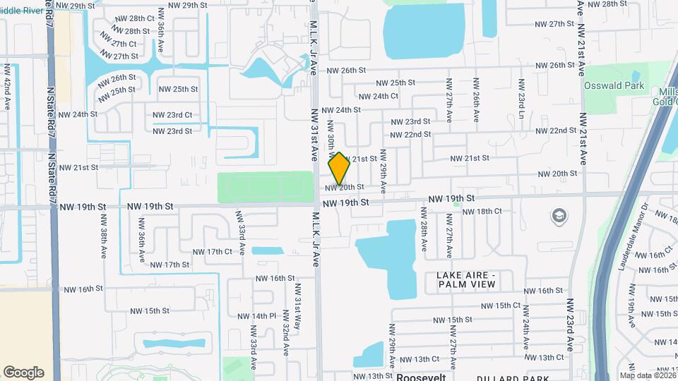 3048 NW 20th St Map and Location Details