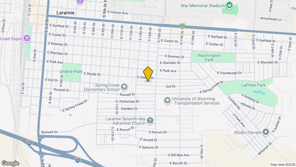 1407 Ord St Mapa y Detalles de la Ubicación
