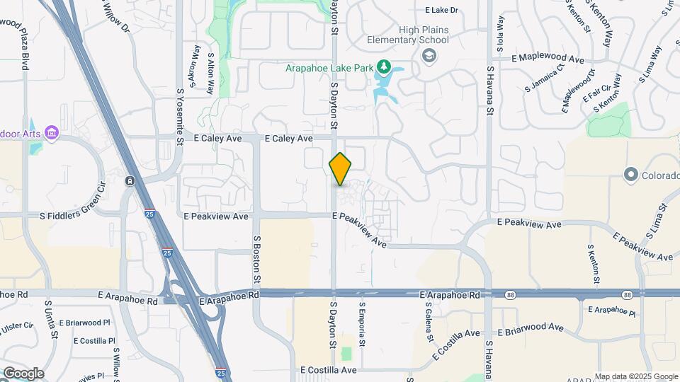 6410 S Dayton St Map and Location Details