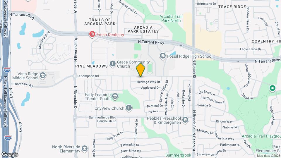 4105 Heritage Way Dr Map and Location Details