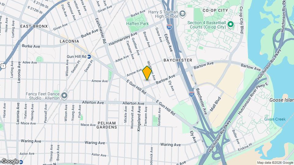 2813 Gunther Ave Map and Location Details