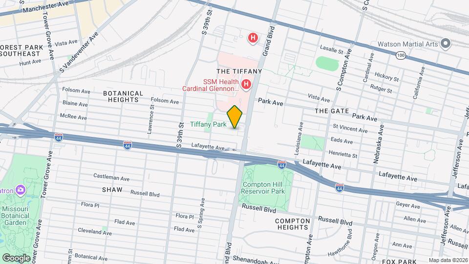 3627 McRee Ave Mapa y Detalles de la Ubicación