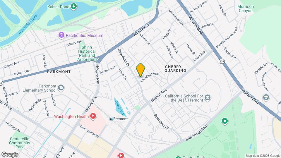 1065 Huntington Common Map and Location Details