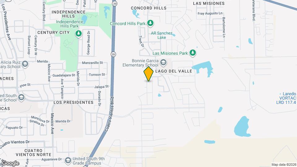 1511 Cozumel Dr Map and Location Details
