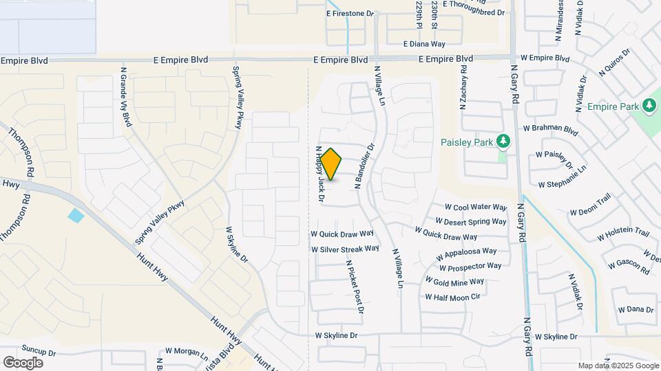 2598 W Bow Ct Mapa y Detalles de la Ubicación