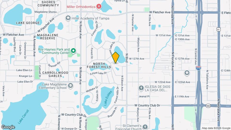 12216 Noreast Lake Dr Map and Location Details