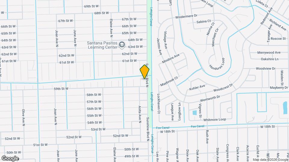 5905 Sunshine Blvd N Map and Location Details