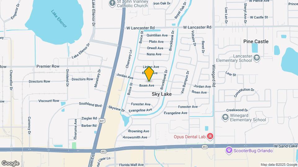 1121 Ibsen Ave Mapa y Detalles de la Ubicación