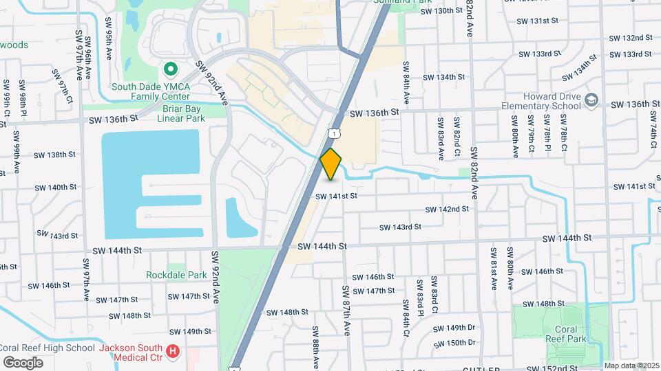 8701 SW 141st St Map and Location Details