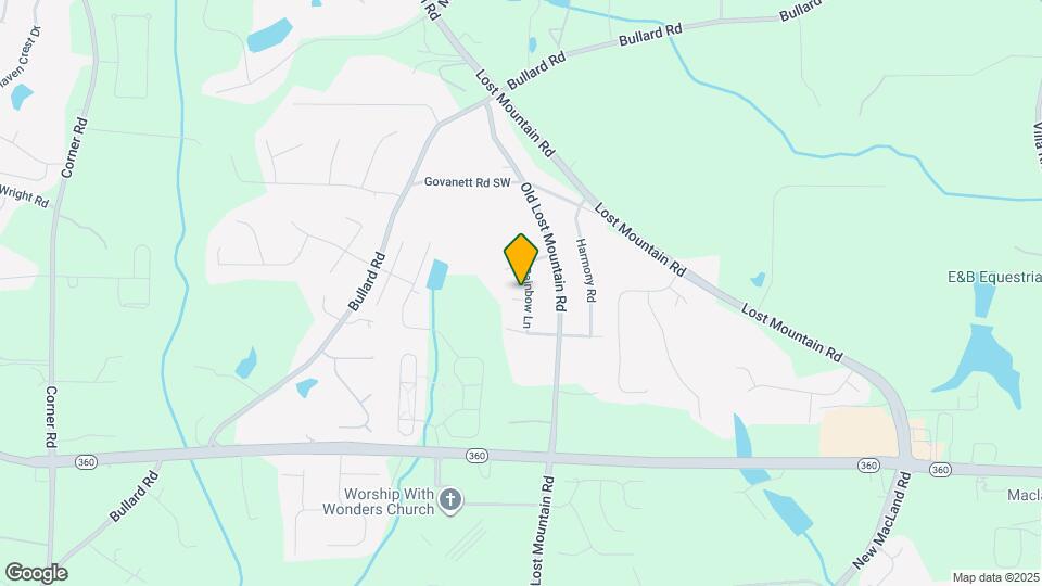 1860 Rainbow Ln Map and Location Details