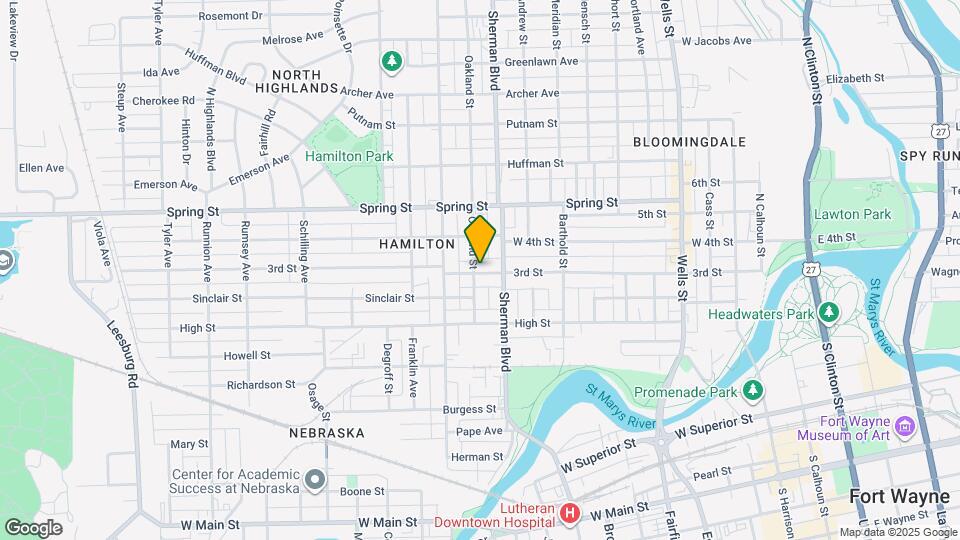 930 3rd St Map and Location Details