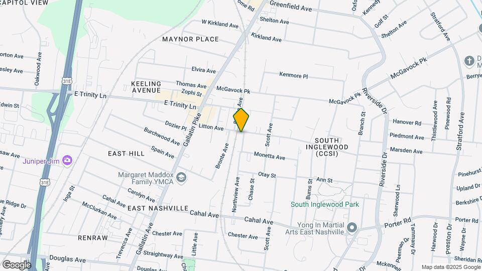 2312 Northview Ave Map and Location Details