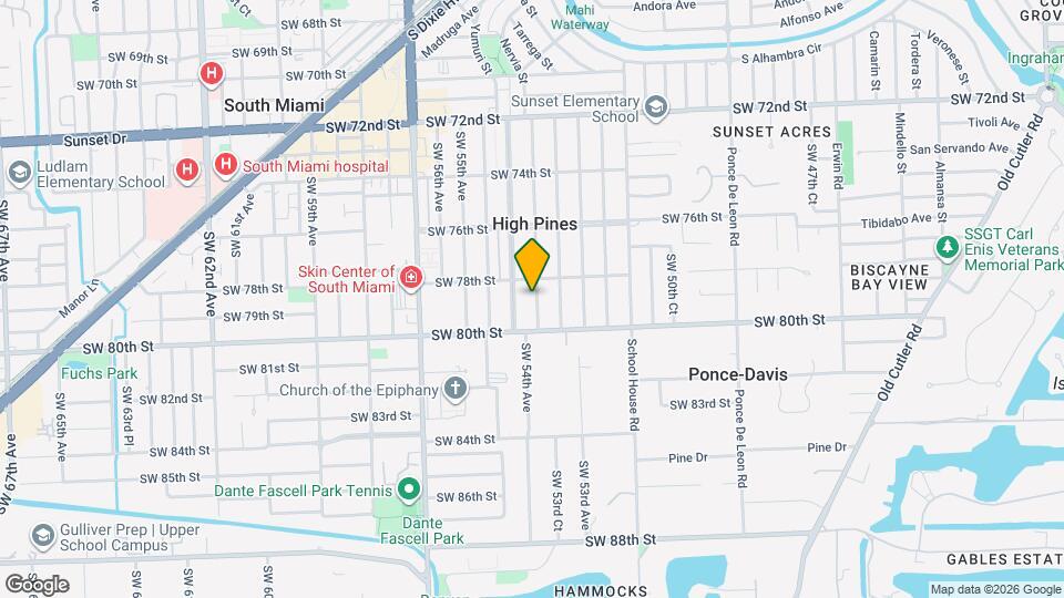 7830 SW 53rd Pl Map and Location Details