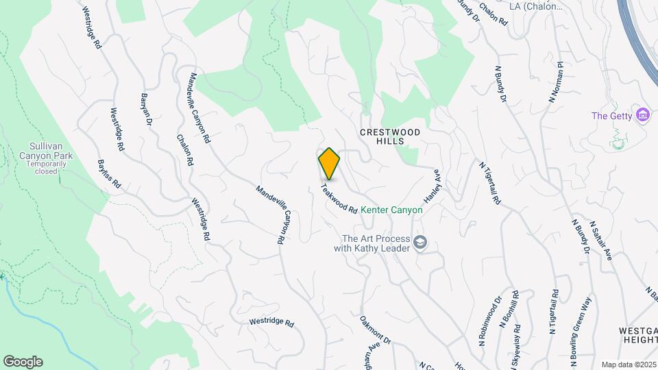 864 Teakwood Rd Map and Location Details