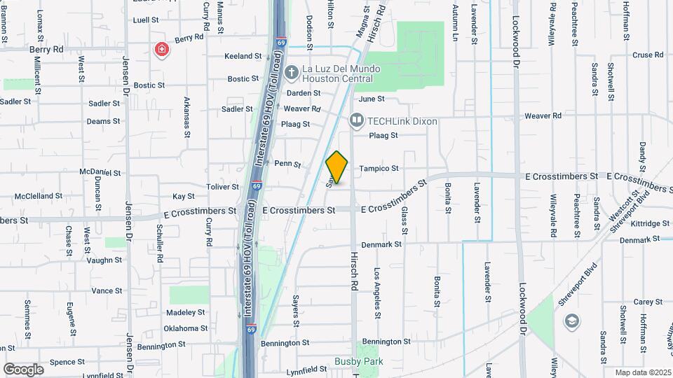 4133 E Toliver St Map and Location Details