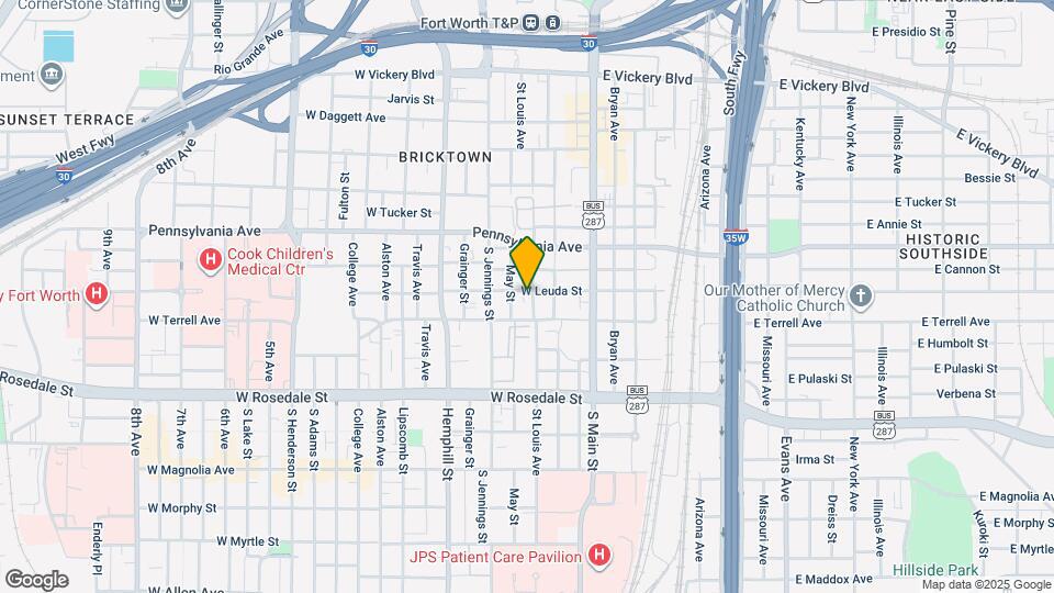 301 W Leuda St Map and Location Details