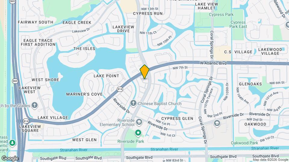 11558 NW 6th Ct Map and Location Details
