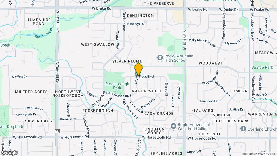 1431 Sioux Blvd Map and Location Details