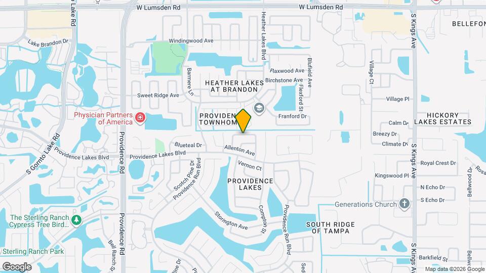 1440 Tiverton Dr Map and Location Details