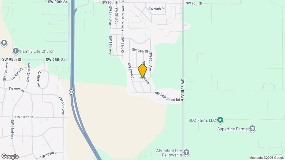 3085 SW 97th St Map and Location Details