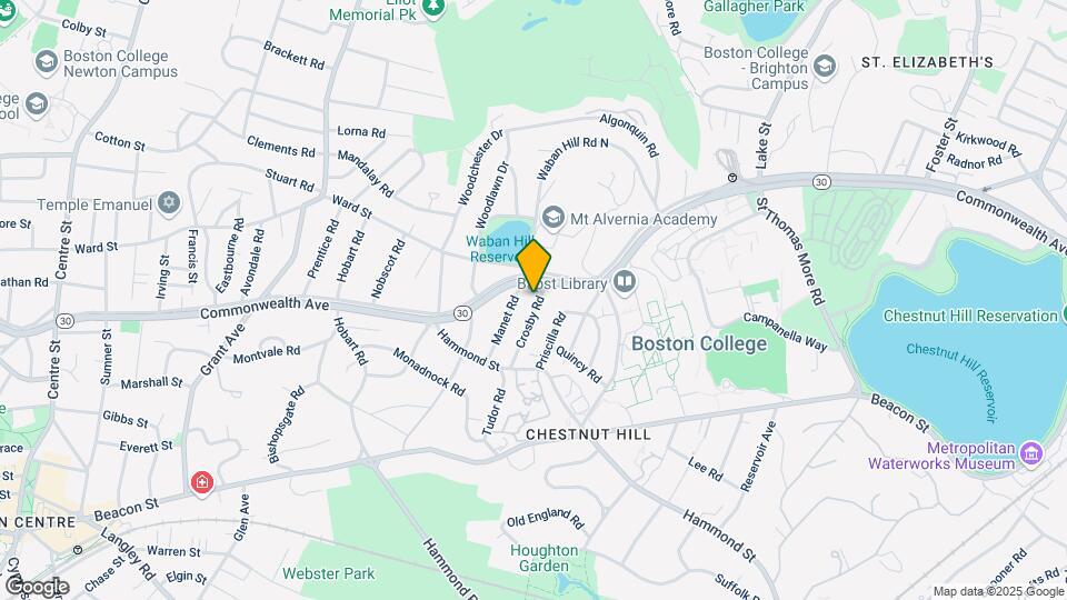 25 Crosby Rd, Unit 2 Map and Location Details