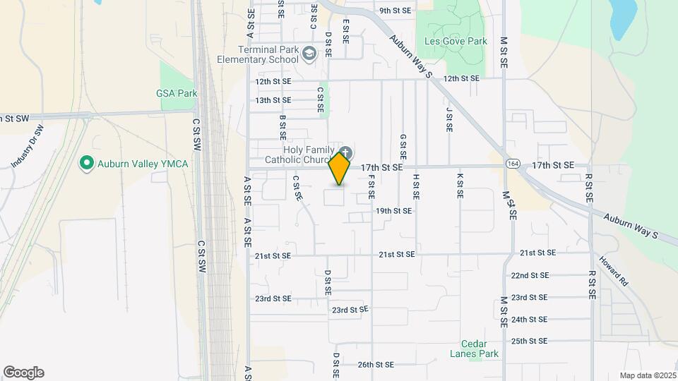 418 17th St SE Map and Location Details
