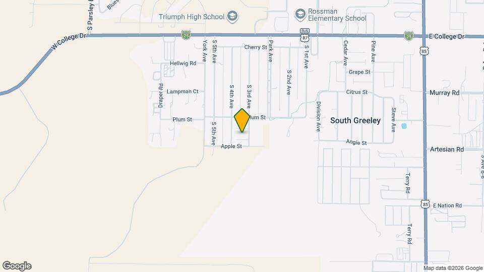 1308 Green Acres Ct Map and Location Details