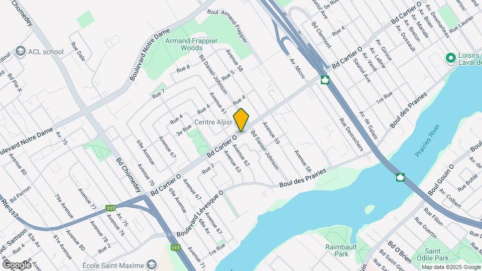 3000 Cartier Boul O Map and Location Details