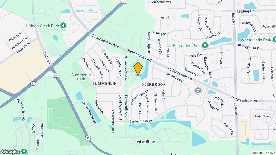 2068 Canyon Creek Ct Map and Location Details