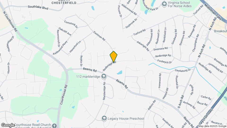 10307 Redbridge Rd Map and Location Details