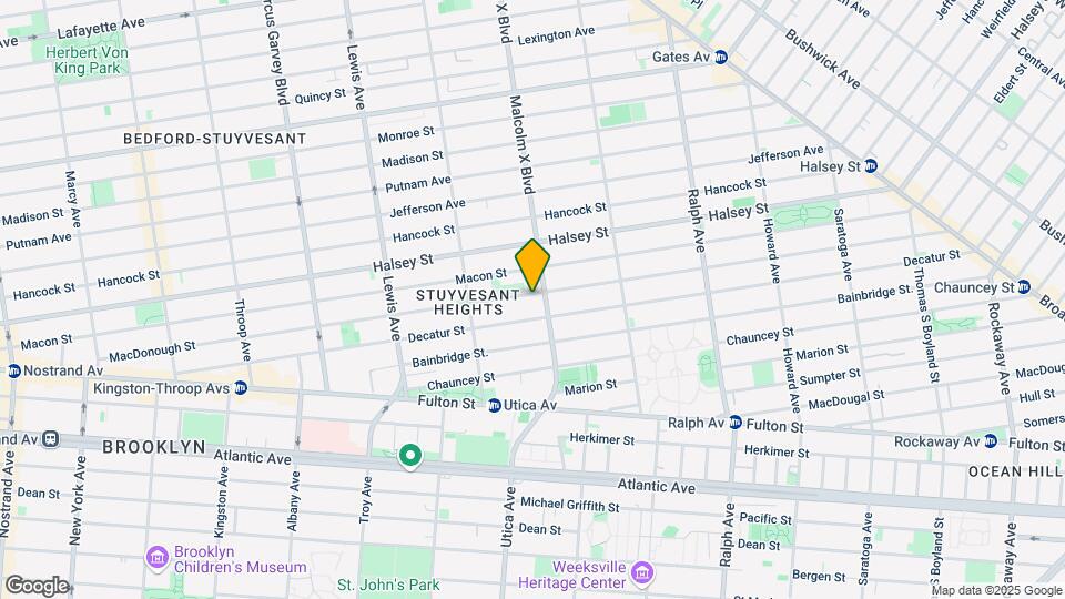 436 Macdonough St Map and Location Details