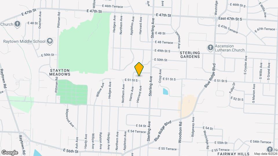 11016 E 51 St S Mapa y Detalles de la Ubicación