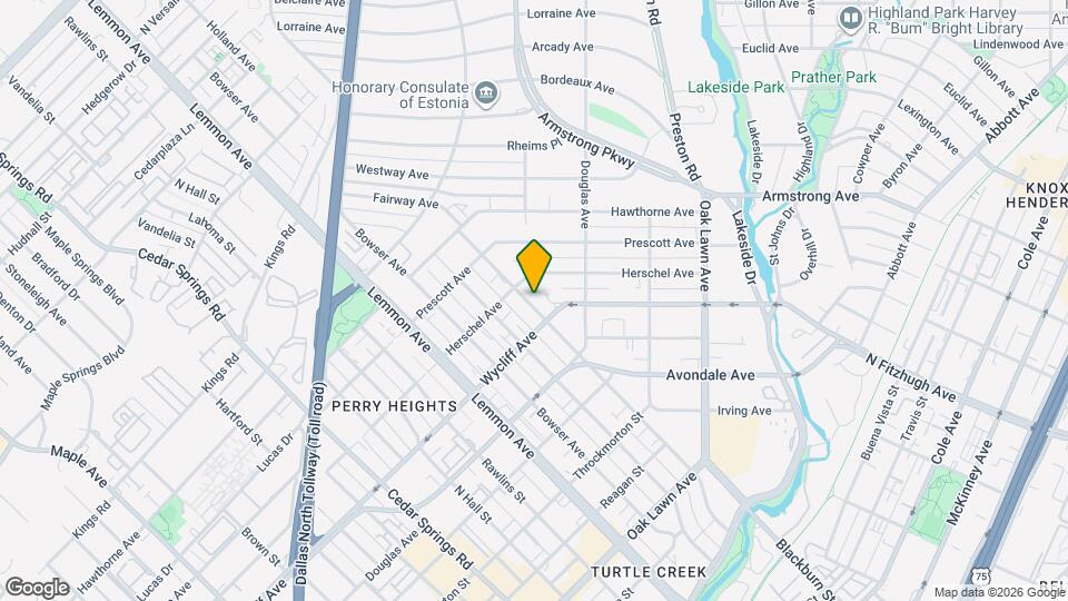 4318 Gilbert Ave Map and Location Details