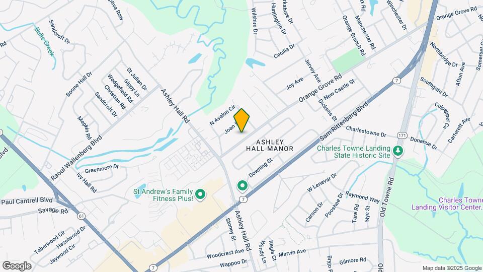 1530 Orange Grove Rd, Unit A Map and Location Details