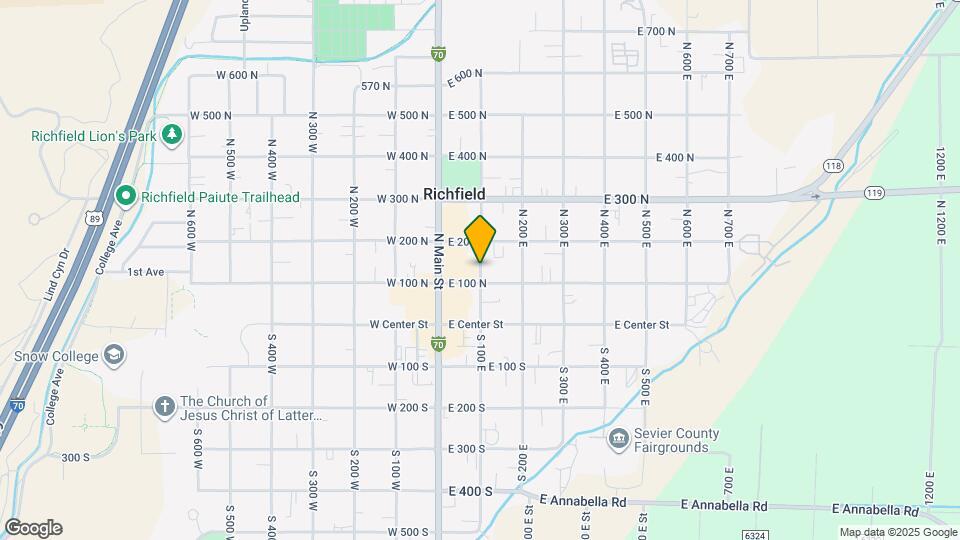 125 E 100 N, Unit apt 4 Map and Location Details