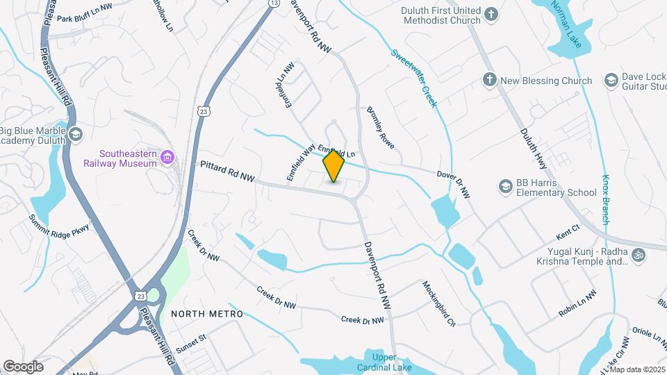 3383 Pittard Rd NW Map and Location Details