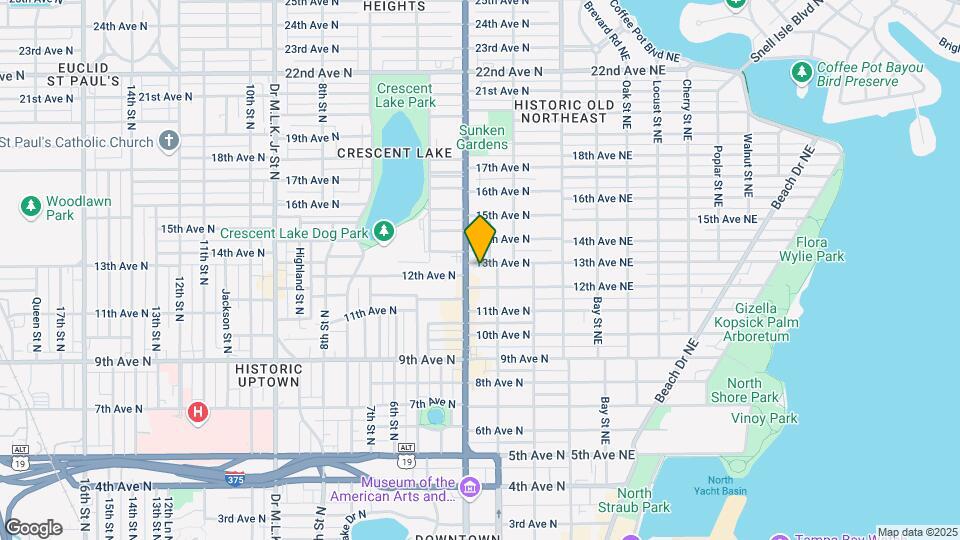 316 13th Ave N Map and Location Details