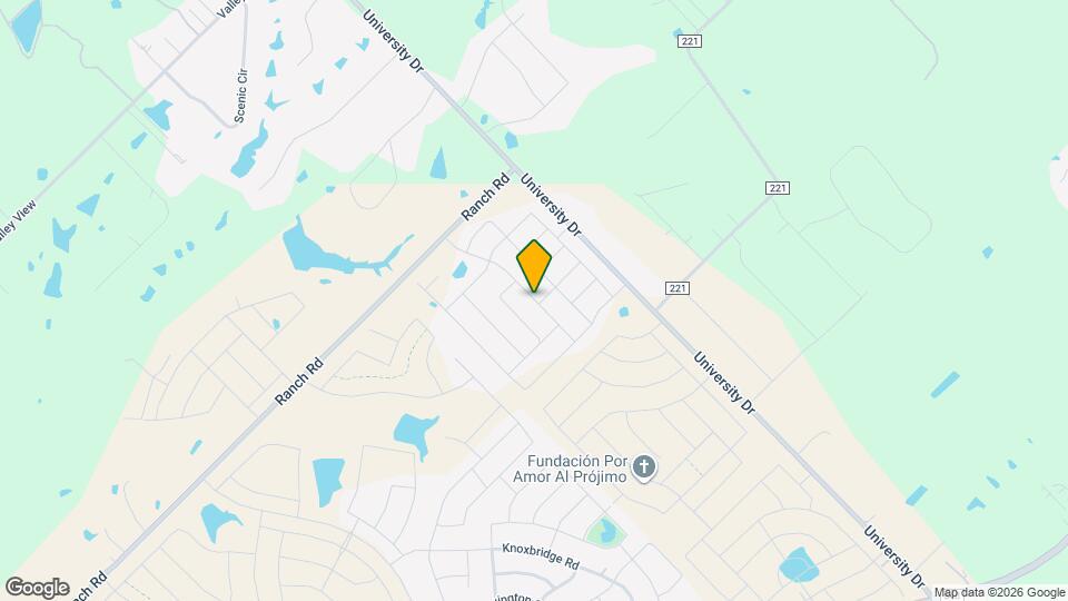 1621 Briar Hunt Dr Map and Location Details