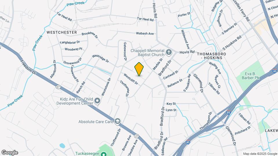 1118 Marble St Map and Location Details